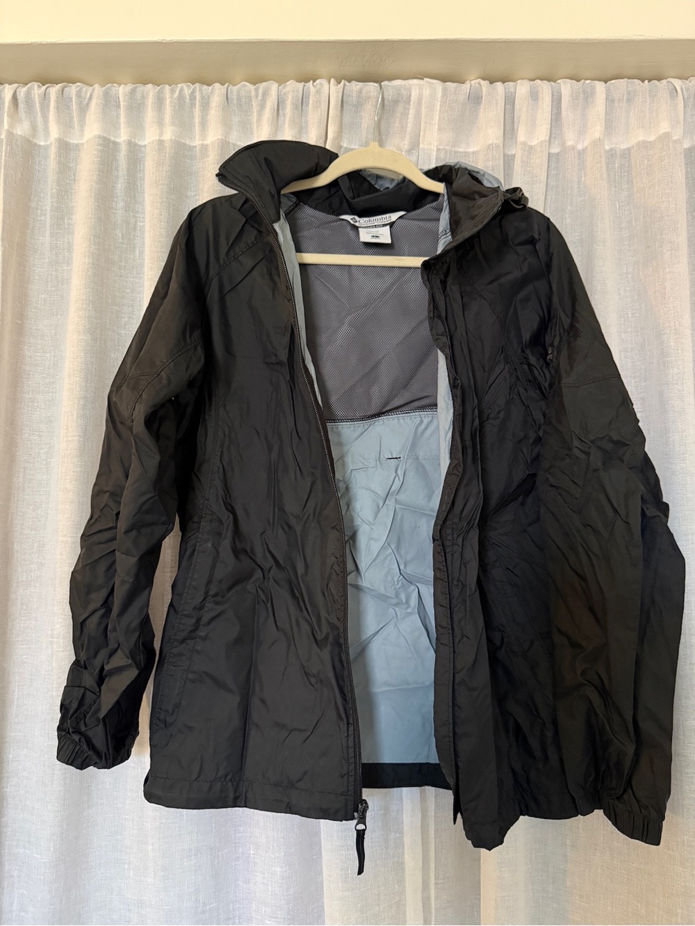 Columbia Black Utility Jacket - Women's Lightweight Hooded Coat